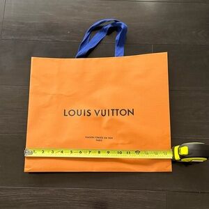 Louis Vuitton Orange Shopping Bag